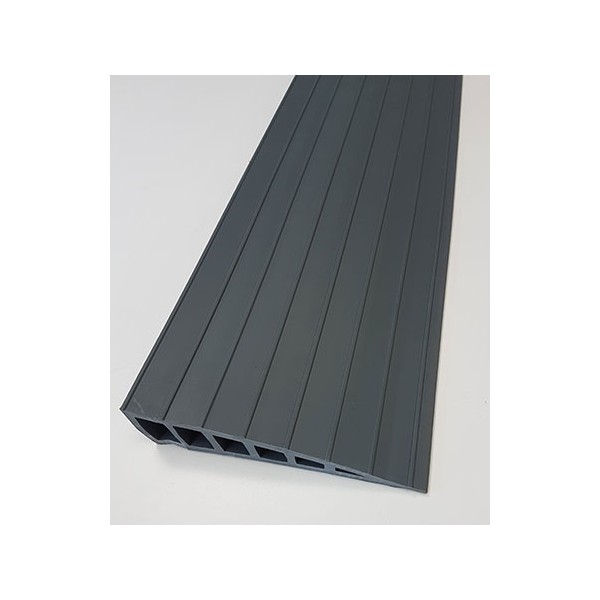 Rampe de seuil aluminium L60 x P75 cm hauteurs de 6 à 12 cm