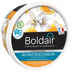 Lot de 6 unités Boldair gel destructeur d'odeurs fleur d'oranger 300 g
