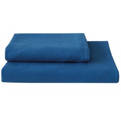 Lot de 50 Serviettes lavable eco microfibre bleu 60x120 cm