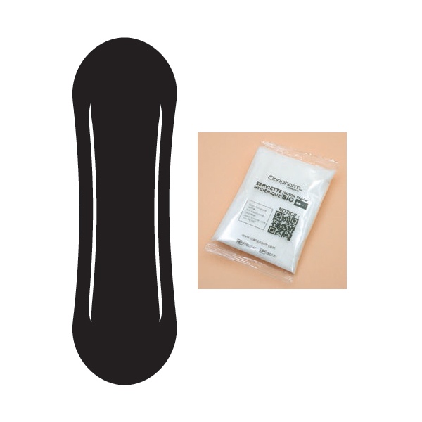 Kit protections hygiéniques 2 : 40 serviettes coton bio (lot de 4)