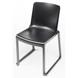 Chaise empilable Ka noire