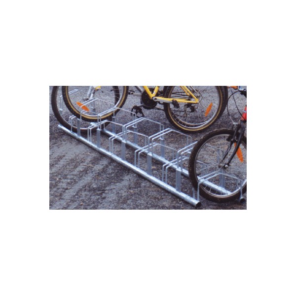 Range-vélo galvanisé 5 places - Supports cycles, abri à vélos