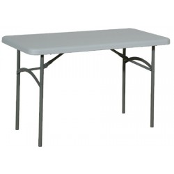 Table pliante polyéthylène Qualiplus 122x60 cm