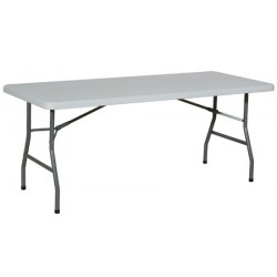 Table pliante polyéthylène Qualiplus 183x76 cm