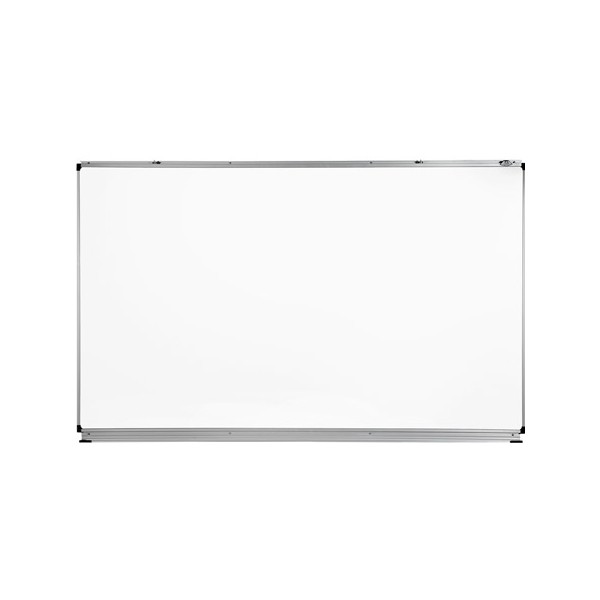 Tableau d'écriture blanc mural simple 120x150 cm NF Education