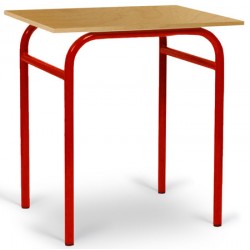 Table scolaire Violette mélaminé PVC 70x50 cm T4 à T7