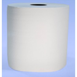 Pack de 2 bobines industrielles Ecolabel 800 format 24x21,3 cm blanc